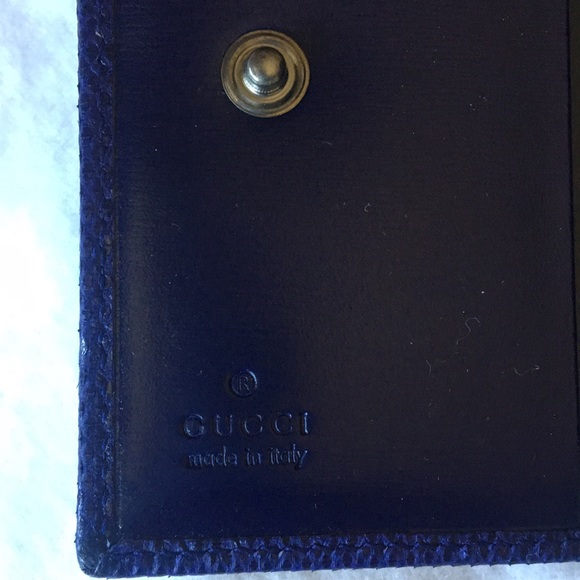 COPY - Brand new Gucci snakeskin wallet - Picture 4 of 8